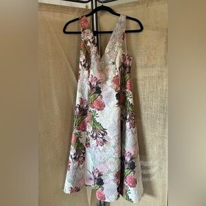 Beautiful Adrianna Papell dress.